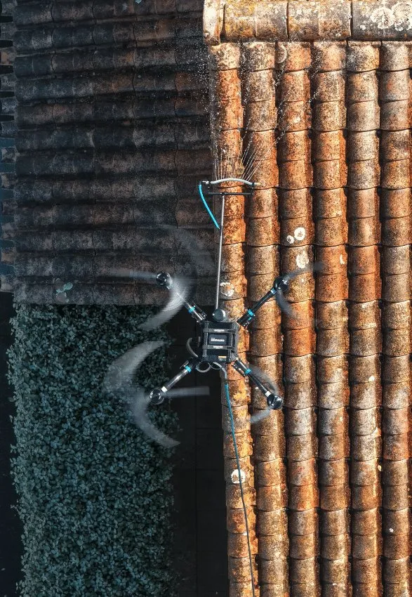 rampe de drone pour toiture